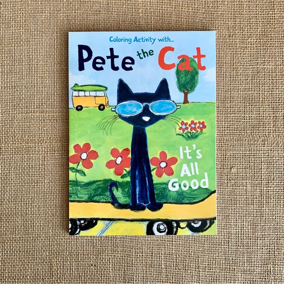 PETE THE CAT Pizza Pie Game & Pete the Cat Coloring Book - Picture 13 of 15